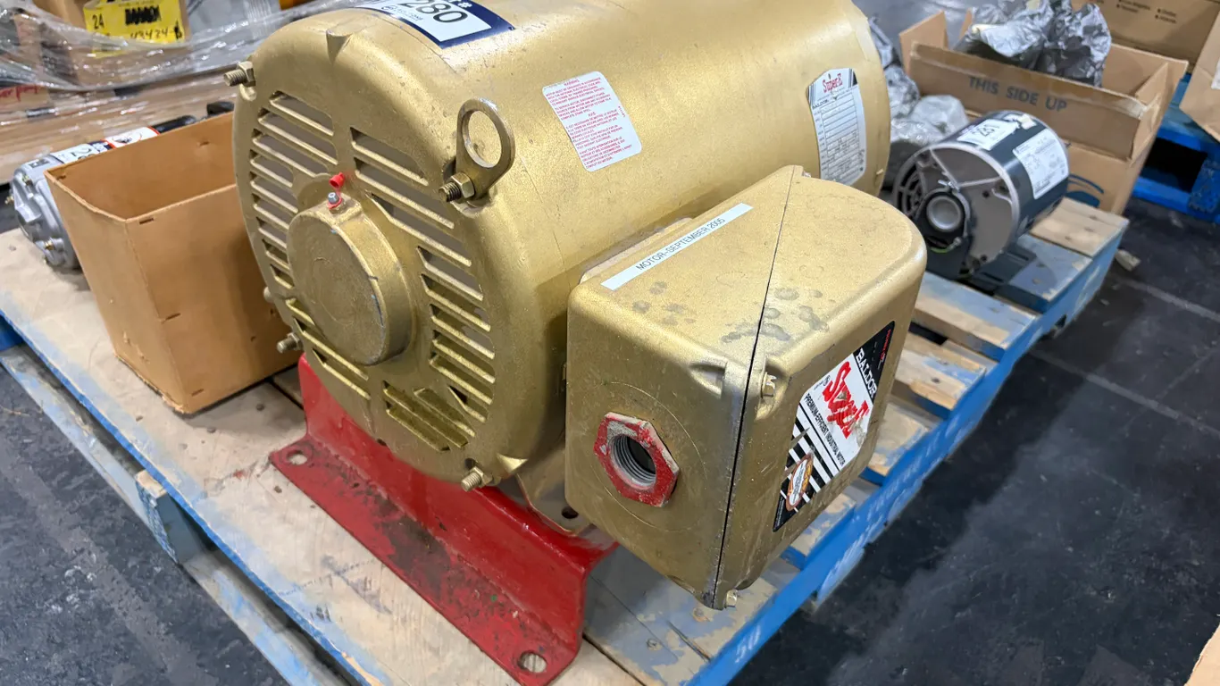 BALDOR SUPER-E 25 HP 3-PHASE INDUSTRIAL AC MOTOR, 575V