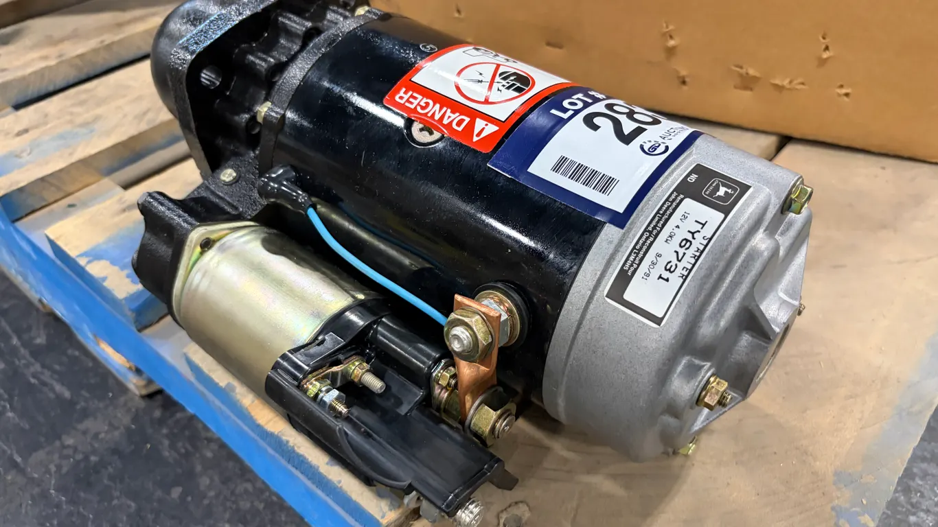 JOHN DEERE TY6731 12V 4.0 KW REMANUFACTURED STARTER