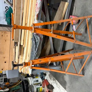 (2) HEAVY-DUTY ADJUSTABLE SCREW JACK STANDS
