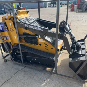 2026 CFG Industrial KJT27 Stand-On Tracked Mini Skid Steer Loader