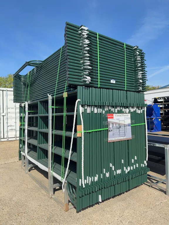 Lot of (54+2) 10’ X 5’ CHERY Steelman Corral Panels