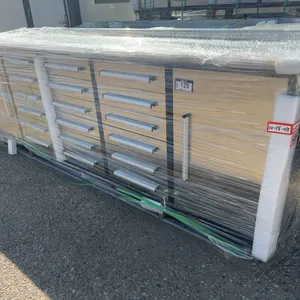 CHERY Steelman 10’ 18-Drawer Stainless Steel Workbench