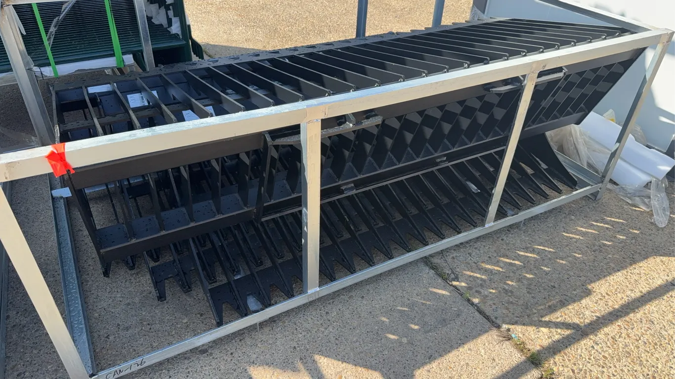 84” Rock Bucket Skid Steer Attachment