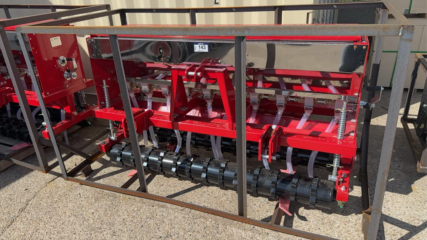 2026 AGT STSD10 Skid Steer Air Seeder Attachment