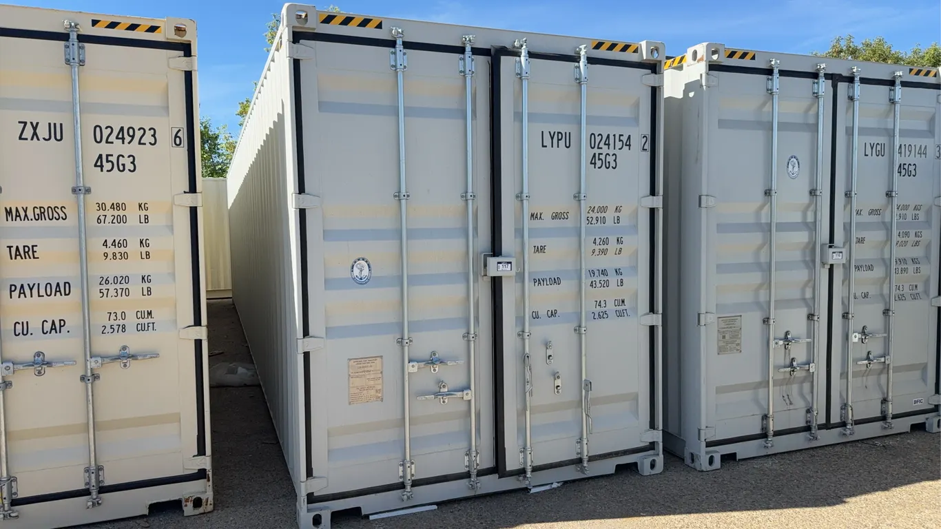 40’ 5-Door “Single-Trip” Seacan. SN: LYPU0241542