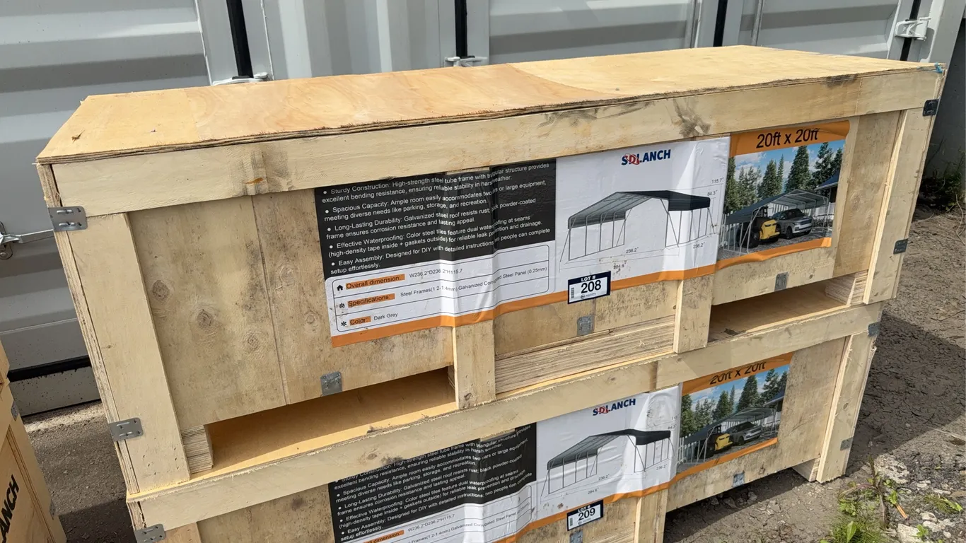 2025 SD Lanch SDLC2020 20’ X 20’ Carport