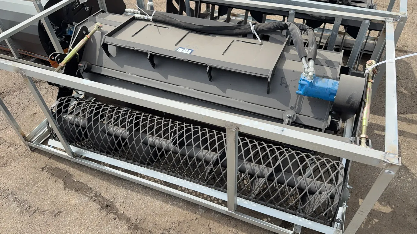 Tiller/ Cultivator Skid Steer Attachment