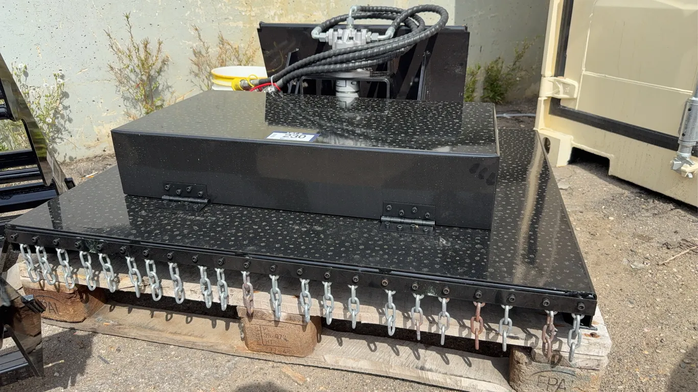 IRANCH IRLBM Mini Skid Steer Brush Mower Attachment