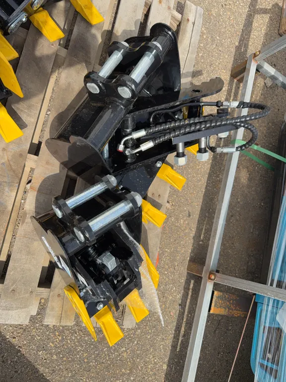 Lot of (4) IRANCH Mini Excavator Attachments