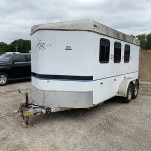 2003 KEIFER EAGLE XLA HORSE TRAILER VIN: 1DVEH18273K045065