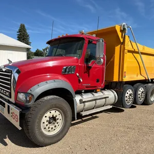 2009 Mack GU713 quad axle dump truck