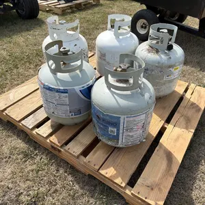 5) 20 Gallon LP tanks