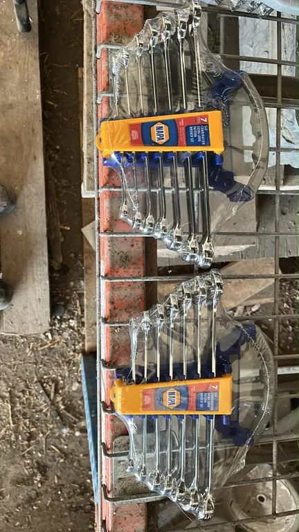 OFFSITE - 2 sets of extra long SAE standard combination wrenches.