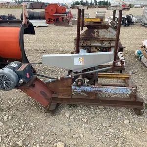 Shop Built Roller Mill with Electric Motor