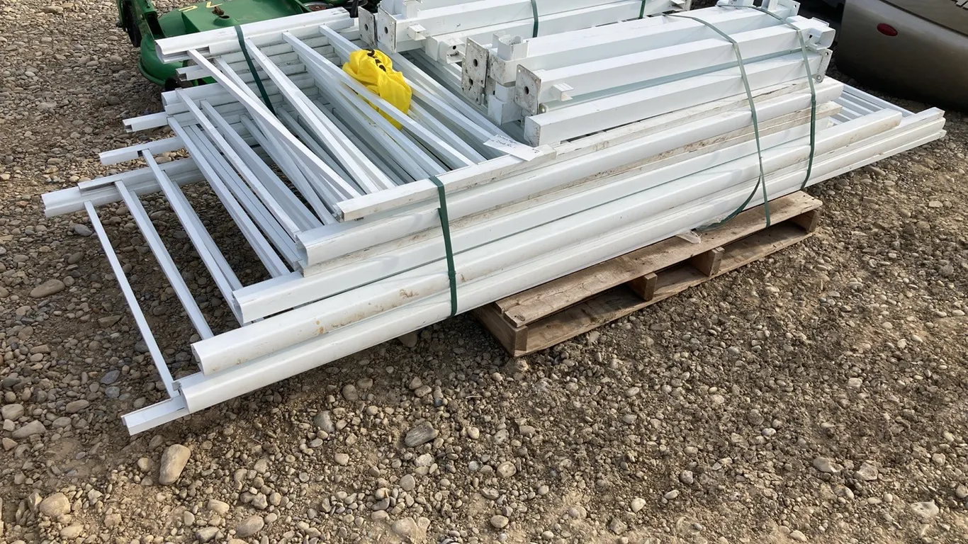 White Deck Rail