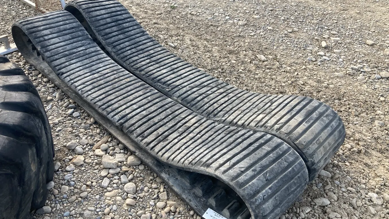 Set of Cat Skid Steer Tracks