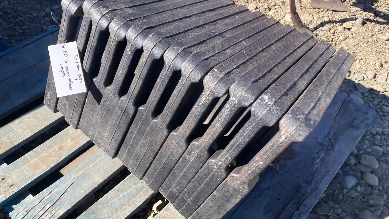 (12) IH Tractor Suitcase Weights