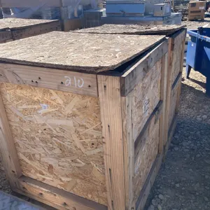 (2) 38"x 32"W Wooden Shipping Crates