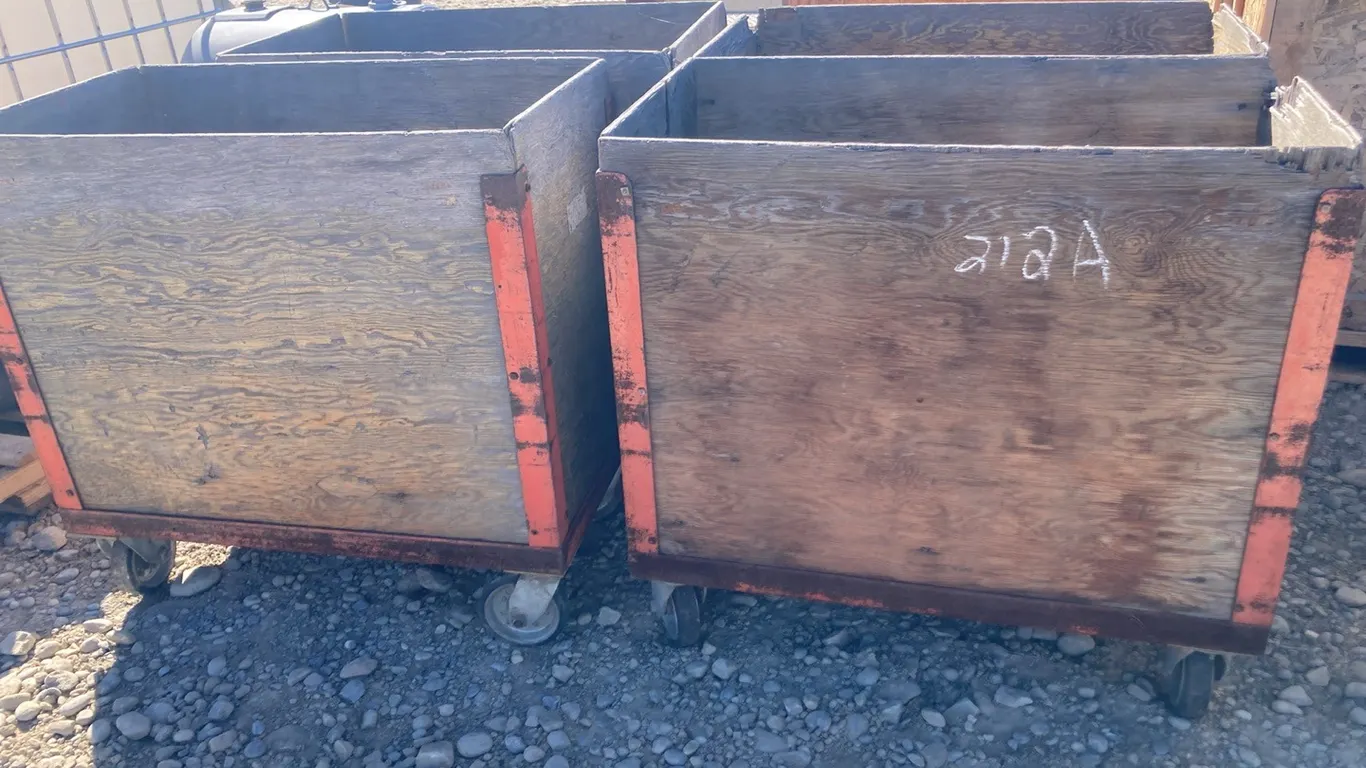 (4) Alberta Nursery Warehouse Carts