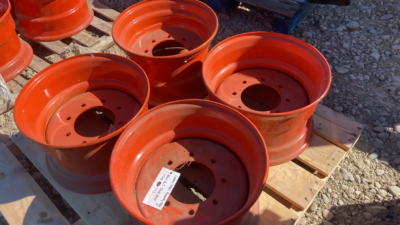 (4) New 16.5 Skid Steer Rims