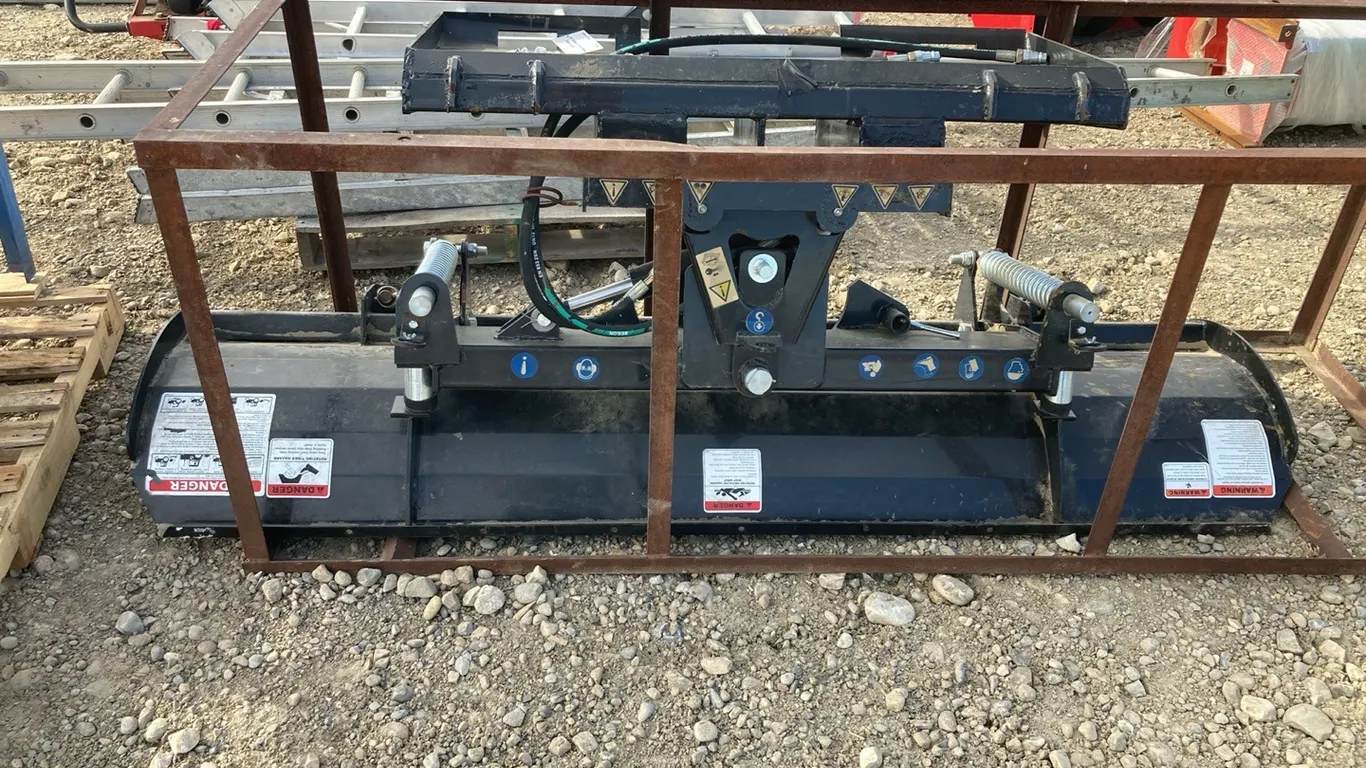 84” Hydraulic Skid Steer Attachment Dozer Blade