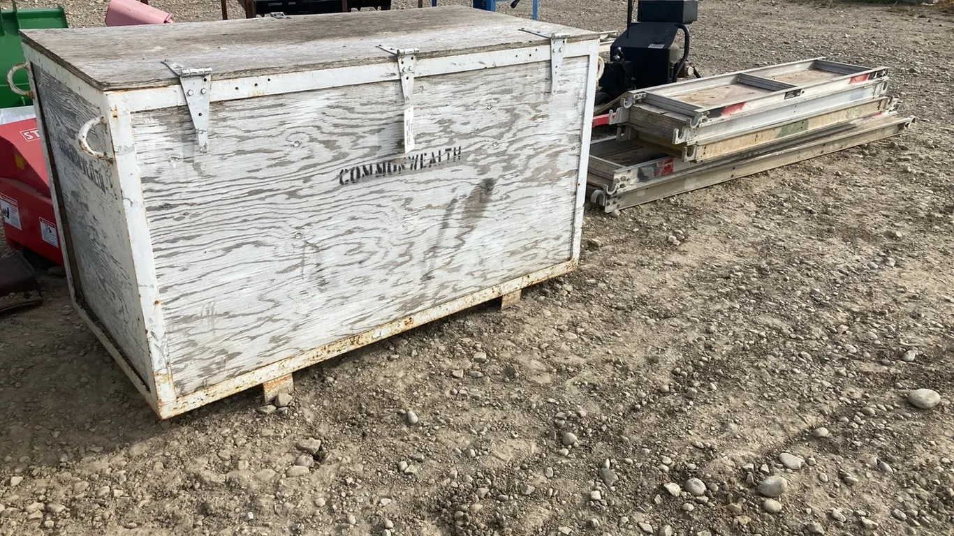 Steel Frame Crate and Scaffolding Deck