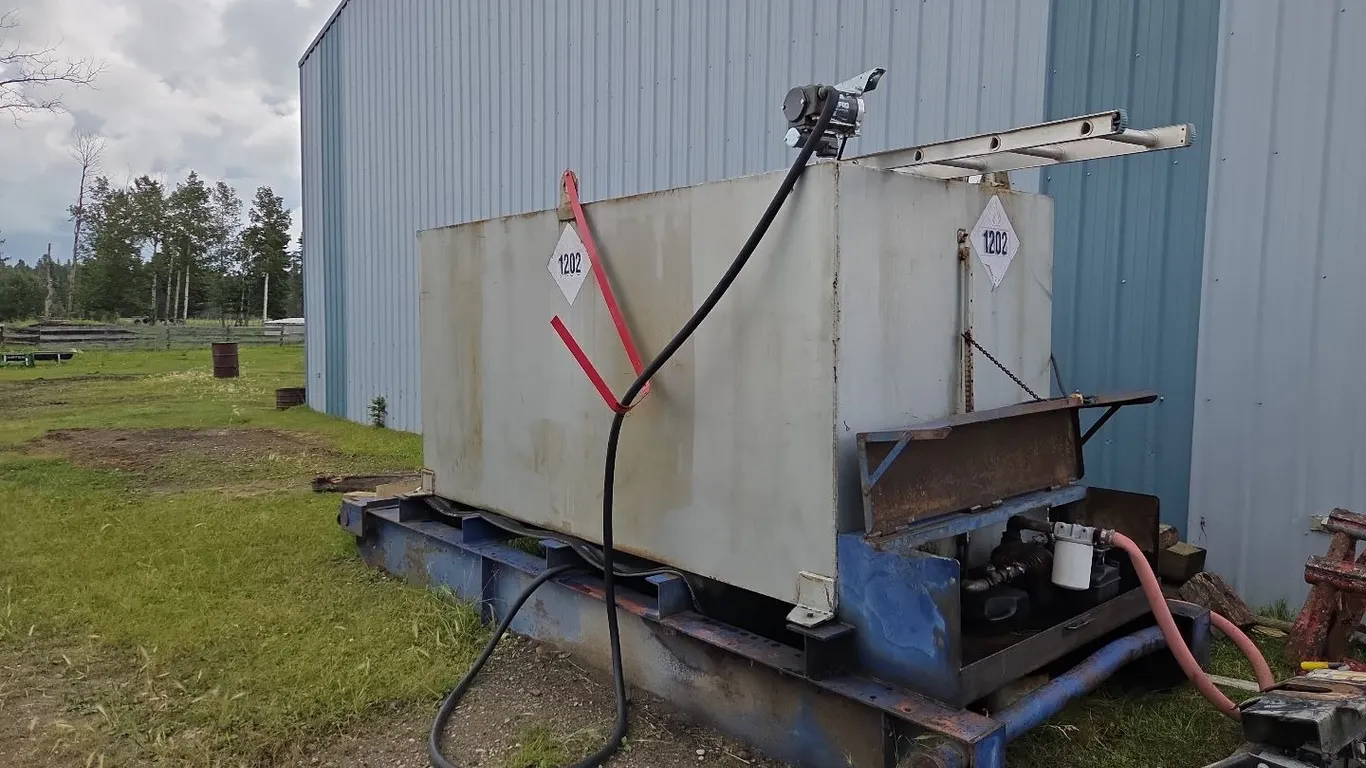 **OFFSITE** 10'x5' Rectangular Fuel Tank on Skid