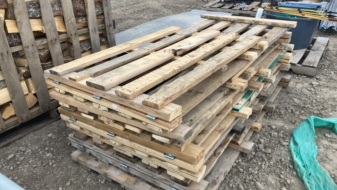 (6) Freestanding 4x6 Wooden Sheep Panels