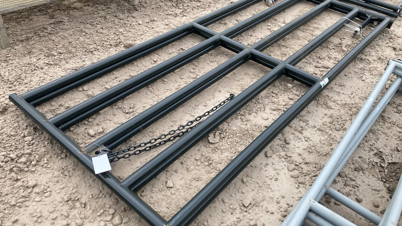 (2) 10' 5 Bar Heavy Duty Gates, 2"
