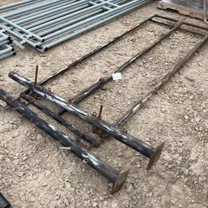 Pair of Driveway Gates with Posts