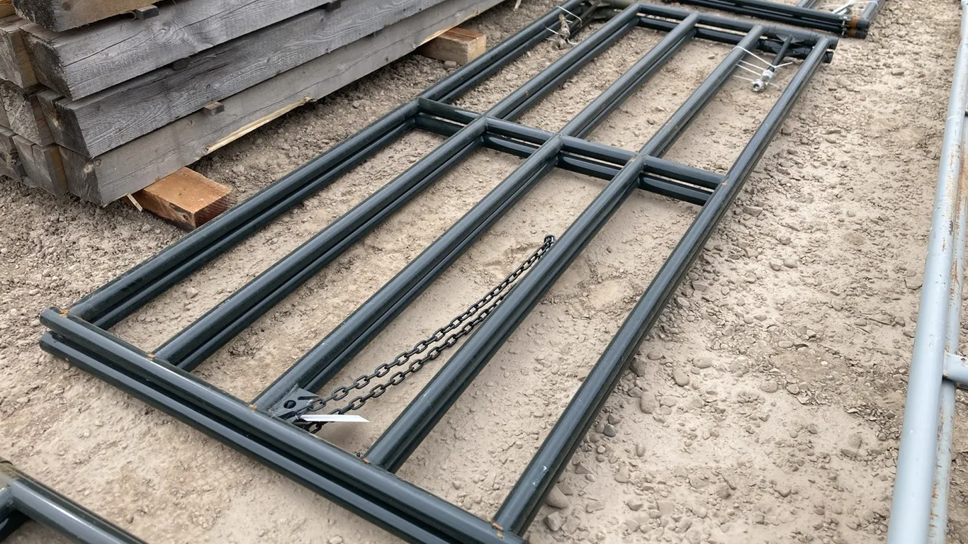(2) 10' 5 Bar Heavy Duty Gates, 2"
