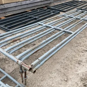 (2) 16' 5 Bar 2W Swinging Gate 4' Tall