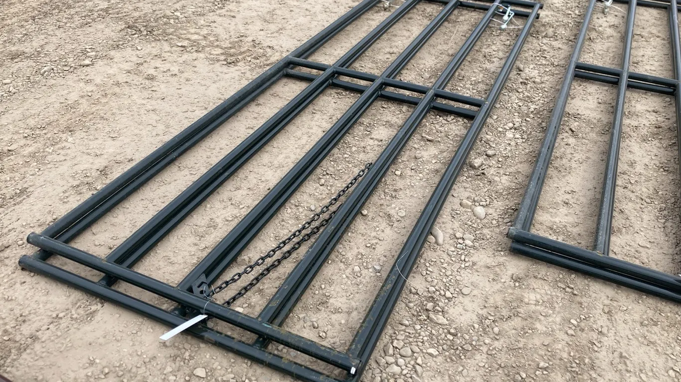 (2) 12' 5 Bar Medium Duty Gates, 1 5/8"