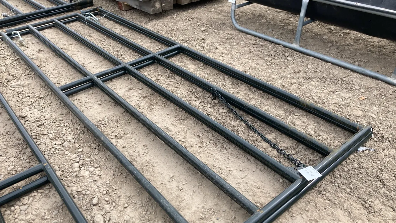 (2) 12' 5 Bar Medium Duty Gates, 1 5/8"