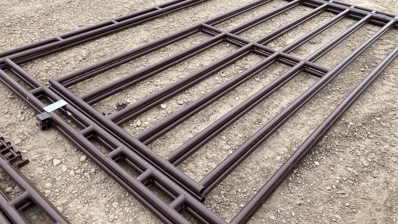 (2) 12' Medium Duty Double Frame Gates