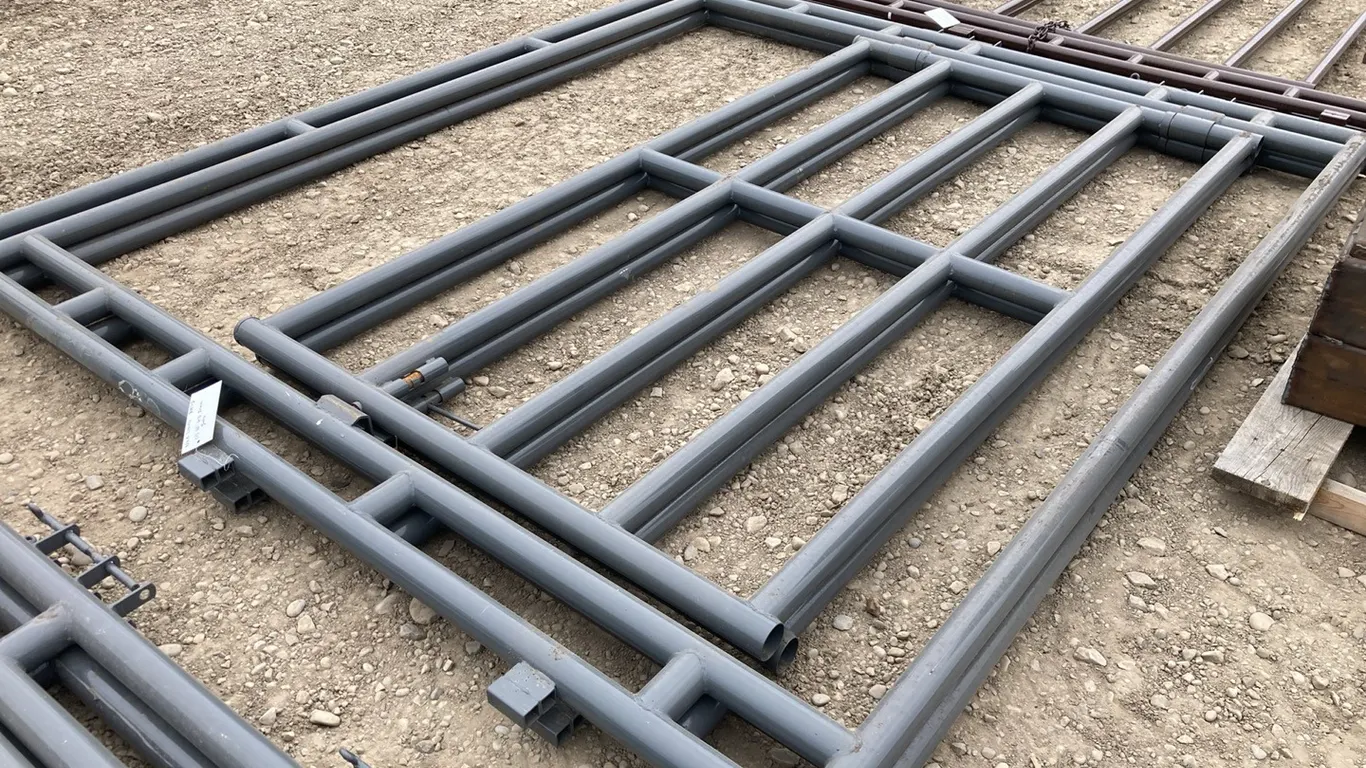 (2) 10' Heavy Duty Frame Gates