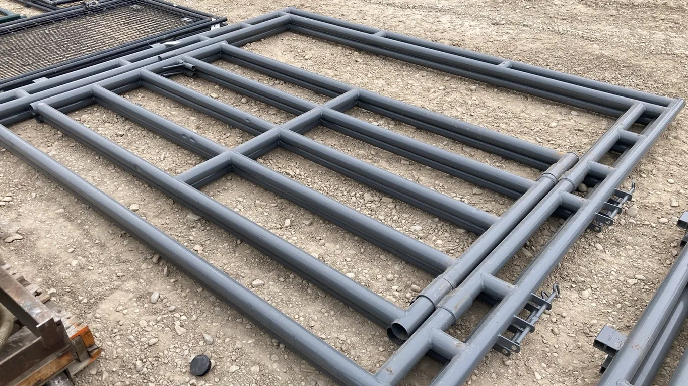 (2) 10' Heavy Duty Frame Gates