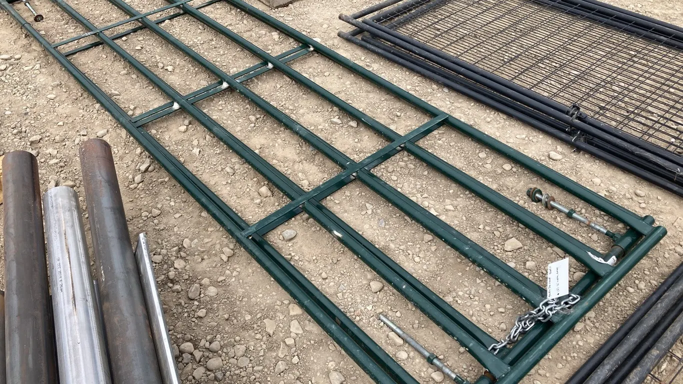 (2) 12' Metal Gates