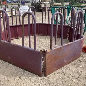 Tombstone Round Bale Feeder