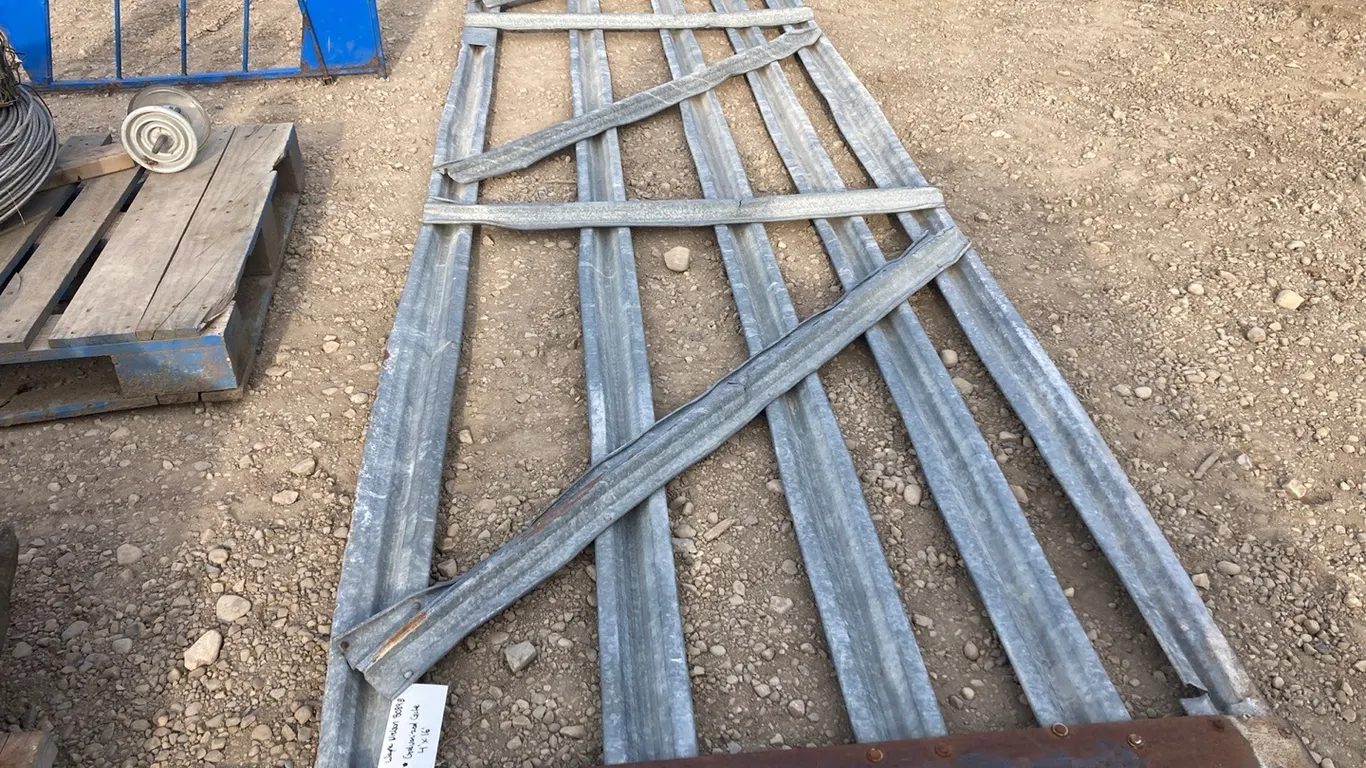 4' x 16' Galvanized Gate