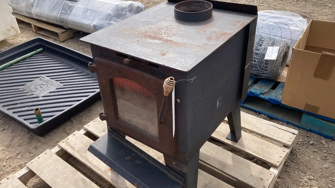 Wood Stove and Piping