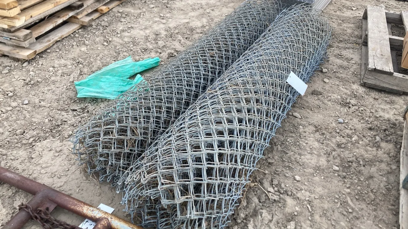(2) Rolls of Chain Link Fence