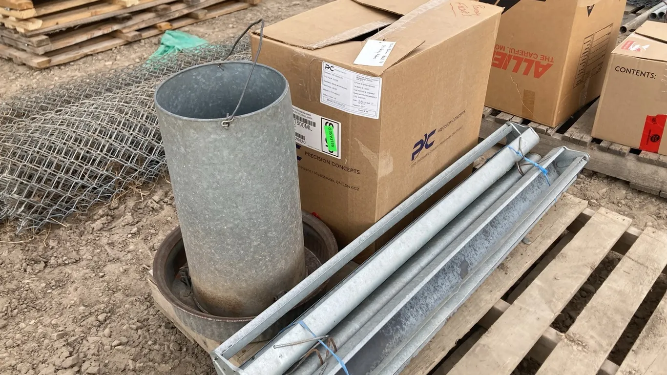(4) Poultry Feeders