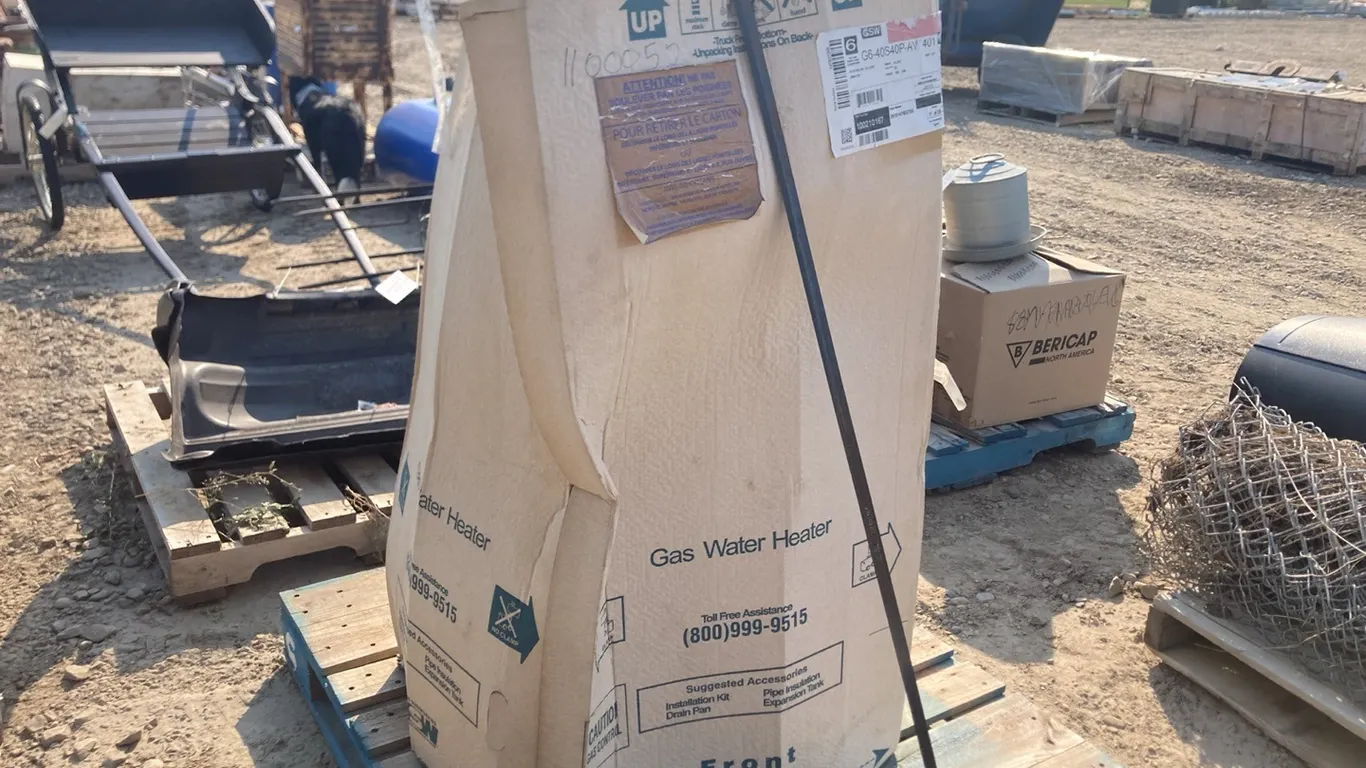 (1) Water Heater Tank