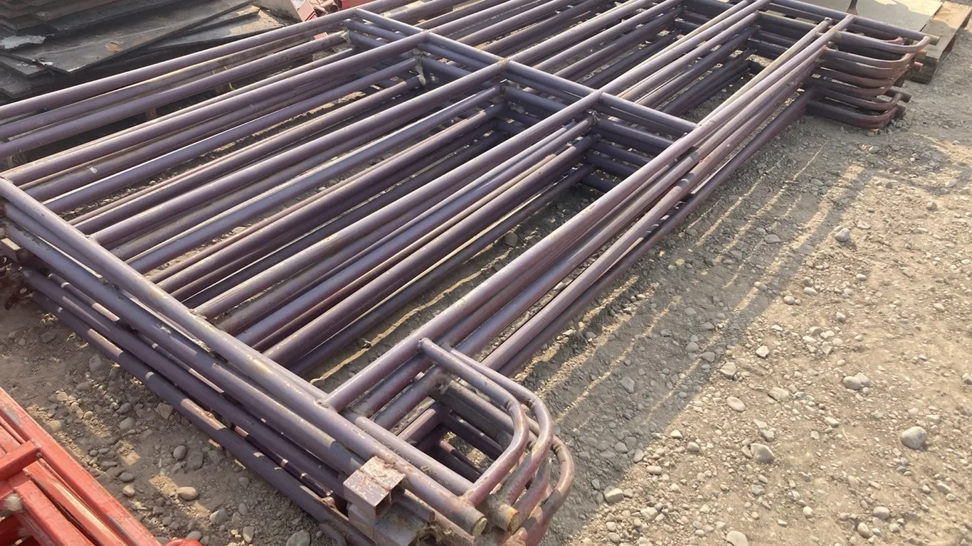 (10) 9'6" x 5'6" Stock Panels-5 Bar Multi-Purpose