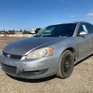 2008 Chevy Impala Silver Car, VIN: 2G1WU583X81264748