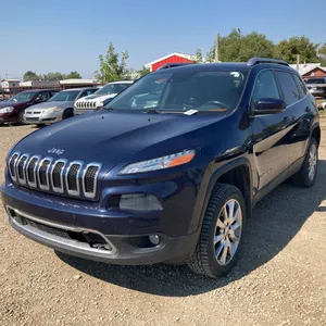 2014 Jeep Cherokee Limited Blue SUV VIN: 1C4PJMDS5EW115857