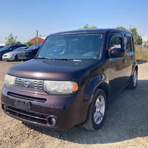 2010 Nissan Cube Xtronic CVT Maroon Car, VIN: JN8AZ2KRXAT152454