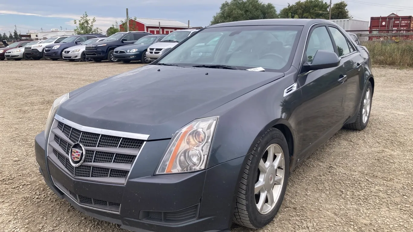 2009 Cadillac CTS Grey VIN: 1G6DS57V490174616