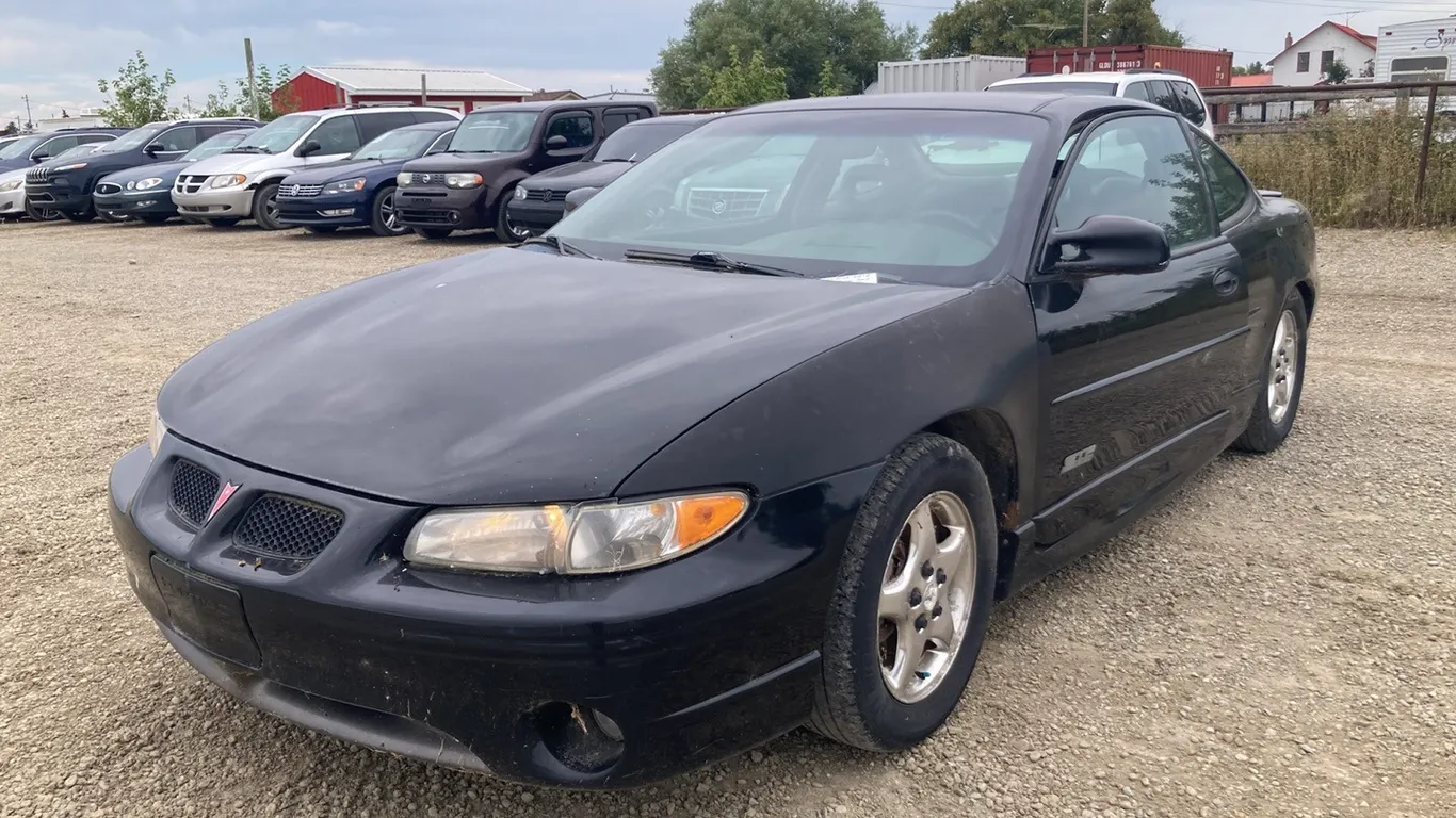 1997 Pontiac Grand Prix GTP Black Car VIN: 1G2WP1218VF347991